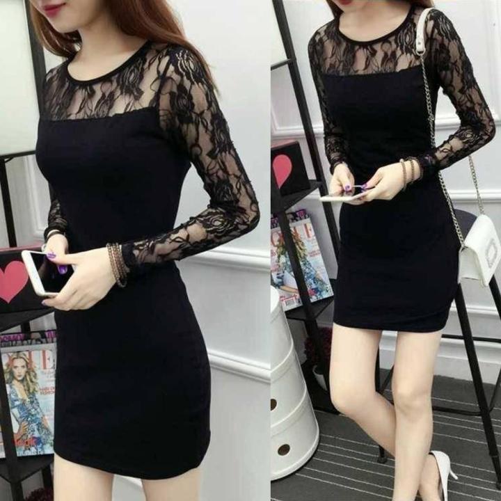Hot★Korean oversized for women on sale Women Ladies Lace Sleeve Splice ...
