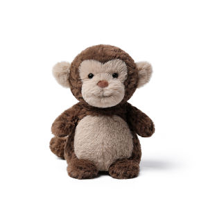McHugs Monkey Plush Stuffed Animal Plush Toy Gifts for Kids Plush Toy Accompanying Sleep 7 Inch