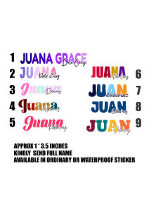 20pcs cute Personalized NAMEs Sticker Label  #personalized #customized