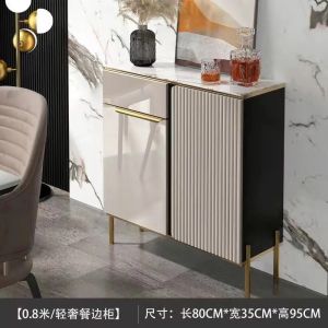 👍Sideboard Cabinet(Free Delivery&Install)Type CBG03 Sintered Stone Kitchen Cabinet