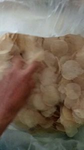 Kemasan [5 KG] Murah Keripik Kaca/Beledag/Keripik Beling Mentah Bulat Tipis