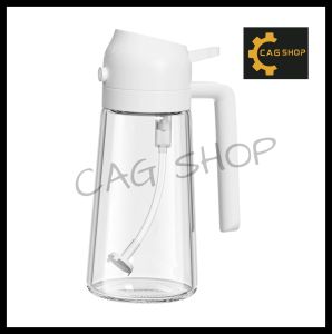 CAG SHOP Oil Dispenser for Kitchen Spray Oil Dispenser Bottle for Kitchen 2 in 1 Oil Dispenser for Kitchen Cooking Oil Spray Dispenser Bottle Oil Dispenser and Sprayer for Kitchen