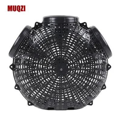 MUQZI Shrimp Cage Durable Portable Catching Eels Lightweight Outdoor Fishing Cage for River Great Eel Cage