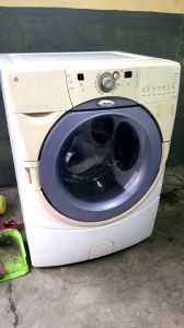 mesin cuci whirlpool 12 kg inverter Mesin Cuci Front Load Otomatis Kapasitas Mencuci 12 Kg Putaran Cepat 1400 Rpm Siklus Ekstra Bilas - Lazada
