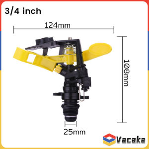 Vacaka New 360° Adjustable Automatic Rotating Sprinkler for Garden and Agricultural Irrigation