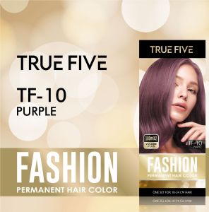 Baru TRUE FIVE Hair Color 100ml Semir Cat Rambut Permanen Terbukti Aman