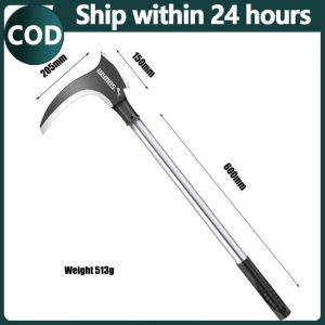 High-manganese steel double-headed tool for repairing branches picking fruits wood cutting trees