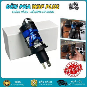 Đèn Pha LED Bi Cầu BMA W3F 60W Ánh Sáng Cực Mạnh Trợ Pha Laser Bảo Hành 12 Tháng