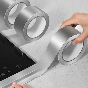 Fire/Waterproof Aluminum Foil Tape Self Adhesive for Roof Pipe Repair Leak Roof Sealant Wall Crack Seal Tape