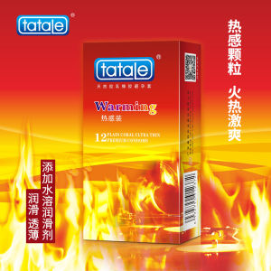 Tatale Ice and Fire Series Condoms (Cold Pack Warm Pack Hot and Cold Pack) - Men Wear (12 pcs)