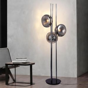 Đèn Sàn Trang Trí 3 Bóng Kính Tạo Hình Hành Tinh Ấn Tượng