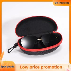 ✨QK shop✨ Fashion Portable Hard Oxford Cloth Zipper Box Eyewear Storage Case Sunglasses Reading Glasses Carry Bag Eyeglass Packaging Case