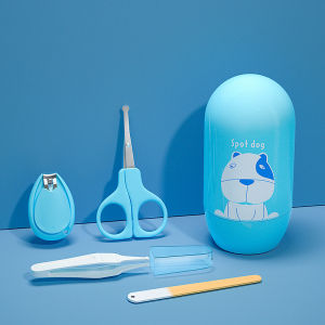 4 in 1 4Pcs Baby Manicure Set Safety Care Nail Trimmer Clipper Scissor Cutter Tool MY-16-26