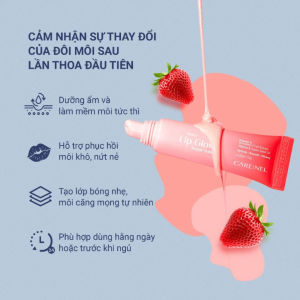 Son Dưỡng Môi Care:nel Berry Lip Glow Repair Balm Dưỡng Ẩm Và Làm Hồng Môi 10g - - Cấp ẩm chuyên sâu: Phục hồi tình trạng môi khô nứt nẻ sau một đêm sử dụng.  - Làm mịn rãnh môi: Nuôi dưỡng bề mặt môi căng mọng mướt mịn như trái dâu tây.