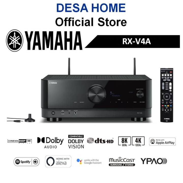 Yamaha receiver hot sale google home