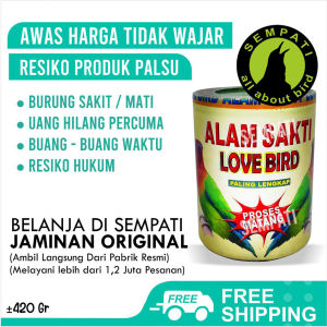 SEMPATI Pakan Burung Lovebird Alam Sakti PKNBR2AS