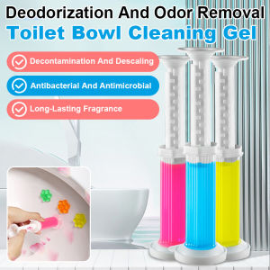 Toilet Bowl Cleaner Blue Bubble Flower Gel Toilet Bowl Cleaner Deodorizing Toilet Bowl Cleaner/Bathroom Toilet Bowl Cleaner Toilet Bowl Cleaner Small Flower Deodorizing Odor Cleaning Gel