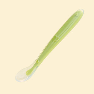 ช้อนป้อนข้าวเด็กเล็ก หุ้มซิลิโคน ป้องกันการบาดเจ็บ ไม่บาดปาก ช้อนกันบาด ช้อนเด็กเล็ก ช้อนเด็กอ่อน ป้อนข้าว ทารก ไร้คม