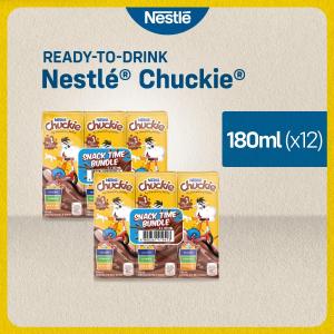 NESTLÉ CHUCKIE Chocolate Flavoured Milk 180ml - Pack of 12
