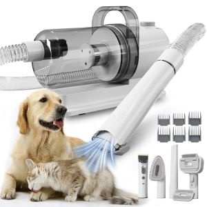 9 IN 1 Vacuum Cleaner Pet Grooming Kit For Razor Pet Blower With Brush Vacuum Cleaner