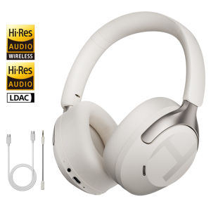 HAYLOU S40 ANC Wireless Headphones Bluetooth 6.0 Hi-Res Audio Over Ear Headset 50dB Hybrid Active Noise Cancellation Earphones