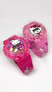 ใหม่! นาฬิกาเด็ก คิตตี้โฟร์เซ้น นาฬิกาเด็กดิจิตอล มีเสียง มีไฟ นาฬิกาข้อมือเด็กหญิง นาฬิกาคิตตี้ นาฬิกามีไฟมีเสียง RC227