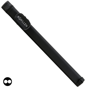 KONLLEN Pool Cue Case 1x1 PU Pool Stick Case Holds 1 Butt and 1 Shaft Billiard Stick Large Capacity Carrying Cases