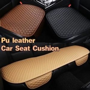 Washable Durable Leather Car Seat Protector Universal Anti-flip Car Seat Pad Cushion Auto Interior