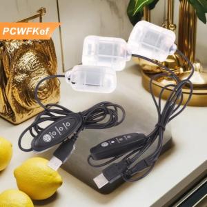 【PCWFKef】 Tiếng ồn thấp & Durable DC 5V 3-tốc độ USB động cơ massage Dual đầu duy nhất rung massager cho gối đệm Eo