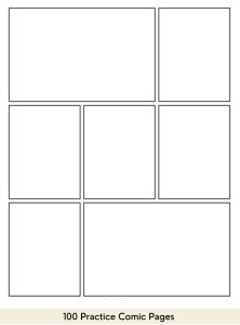 Soulchips A Comic Book Kraftbook Comic Sheets DIY Comics  Notebook♥