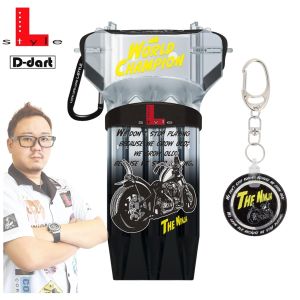 L STYLE KRYSTAL ONE Dart Case - Seigo Asada Super Darts Champion Clear Black DARTS CASE (bekas dart)