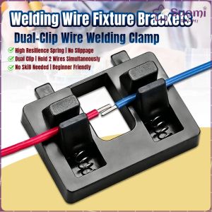 Suomi Welding Wire Fixture Brackets Portable Soldering Bench Fixture Wire Soldering Clamp Electrode Holder