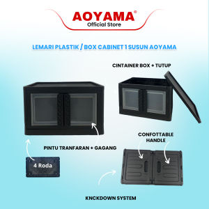 LEMARI CABINET 1 SUSUN / LEMARI PLASTIK CABINET AOYAMA / LEMARI SERBAGUNA / LEMARI PLASTIK / LEMARI SUSUN / LEMARI SERBAGUNA / LEMARI PAKIAN ANAK / LEMARI BAJU