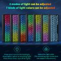GOOJODOQ 10 Inch Backlit Backlight Keyboard And Mouse LED Colorful Bluetooth Wireless Keyboard For iPad Laptop Android iPhone. 