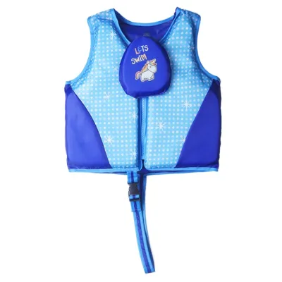 Kids Cartoon Life Jacket Baby Toddler Swim Trainer Vest Swimming Lifesaver Jacket Children Summer Buoyancy Float Water Sports