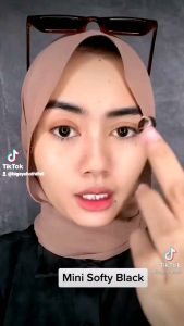 คอนแทคเลนส์ Mini Softy สีดำ/black มีค่าสายตา 0.00-10.00