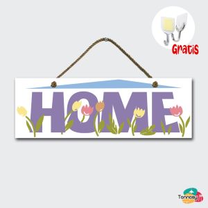 TENNESY HIASAN DINDING HOME GANTUNGAN TALI 30x10CM HIASAN DINDING WALL DEKOR DEKORASI DINDING KAMAR TIDUR RUMAH