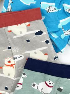 24 Pack Boys Cotton Underwears Kids Soft Boxer Briefs With Non-Roll Waistband2026