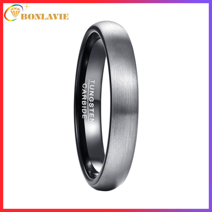 Tungsten Matching Couple's Wedding Band Sets