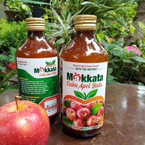 CUKA APEL MAKKATA Original With The Mother Obat Asam Lambung Maag Dan Diet Alami BPOM 330ml