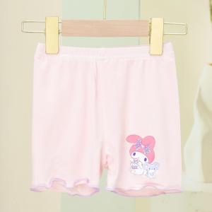 SHUNAICHI Anime Kuromi Cinnamoroll Childrens Shorts Safety Trousers Summer Kawaii Sanrios Cartoon Princess Loose Shorts Modal Leggings
