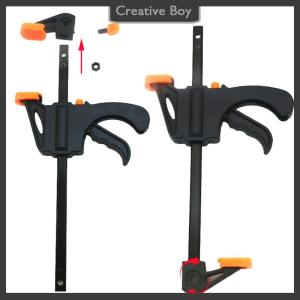 [Creative] Làm việc chế biến gỗ bar mini f kẹp Clip Set cứng nhanh chóng Ratchet phát hành Clip DIY mộc tay công cụ tiện ích chế biến gỗ kẹp
