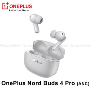OnePlus Nord Buds 4 Pro | Real-time Active Noise Cancellation | Six-Mic AI Clear Call