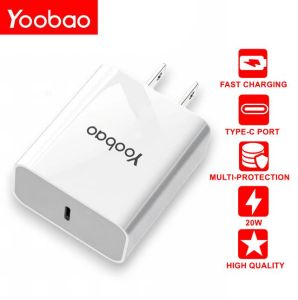 Yoobao YAD-C001B Type-C Port 20W High Quality Fast Charging Power Adapter