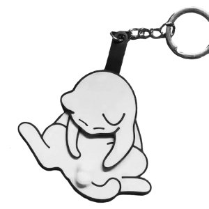 Creative Rotatable Cat Keychain Cute Acrylic Pendant Bag Pendant Fashion Key for Women and Bag Accessory