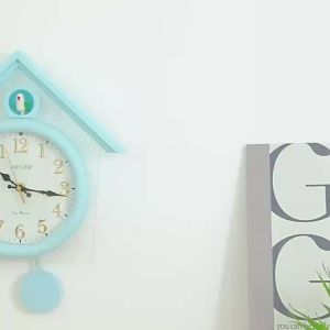 Sacesr Luminous Wall Clock Luxury Cuckoo Clocks Led Watch Retro Table Clock Bedroom Silent Living Room Decoration Elegant Room Ornament Z4K2H