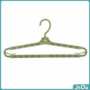 JeDa ไม้เเขวนเสื้อ ไม้แขวนเสื้อ ปรับ ยืด หด ได้ ไม้แขวนผ้าพลาสติก hanger