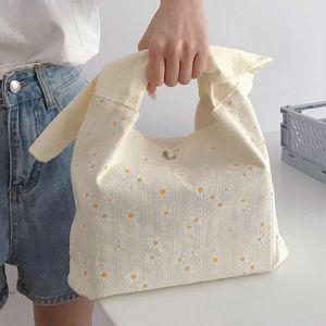 KODUS Kawaii Shopping Convenient Cute Japanese Women Girls Picnic Container Kids Rabbit Ears Lunch Bags Mini Handbag Food Storage Bag Lunch Box