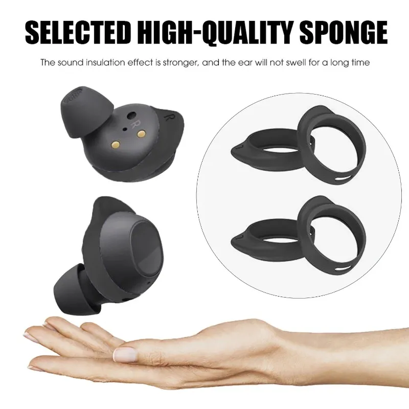 Soft Silicone Earbuds Wingtips Anti-Slip Replacement Ear Wing Tips