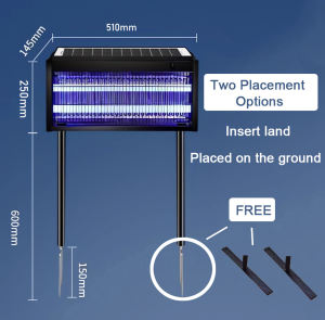 Solar Mosquito Eliminator UV Mosquito Eliminator Mosquito Catcher Mosquito Eliminator Spotlight
